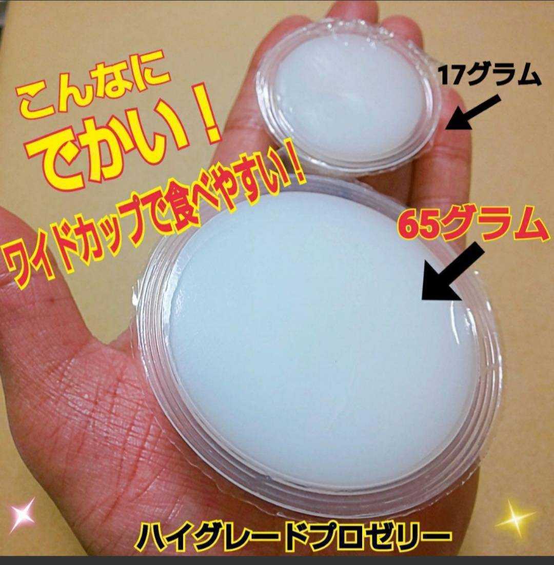 送料無料!超特大ハイグレードプロゼリー☆65g 通常の4倍!成分に拘ったプロ仕様☆トレハロース増量!産卵促進・長寿・体力増進に☆30個拍卖
