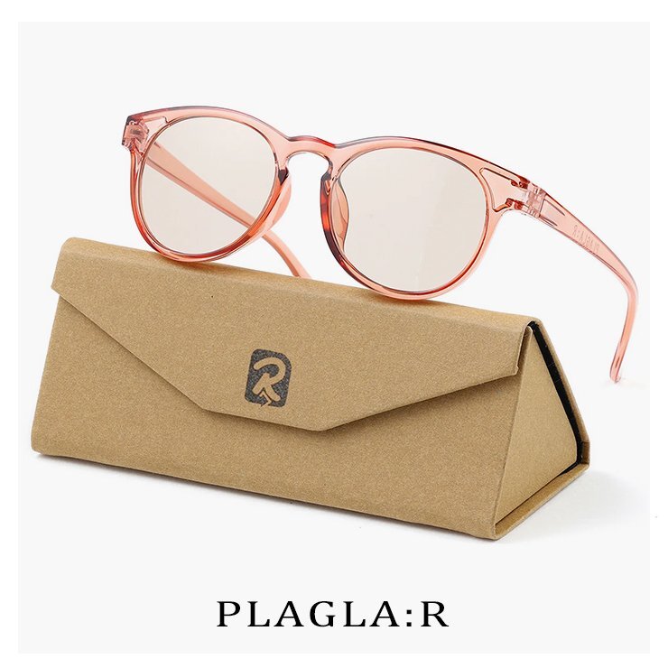 新品 日本製 サングラス PLAGLA:R PGR-02 CLEAR ROSE / LIGHT BROWN プラグラ ライトカラー 薄い色 メンズ レディース ユニセックス モデル拍卖