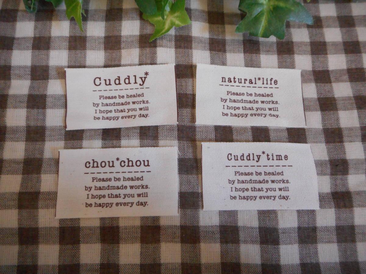 【数量3】★№159H ASHIATOYA 綿平 タグ 35mm幅 4柄×6セット=24枚拍卖