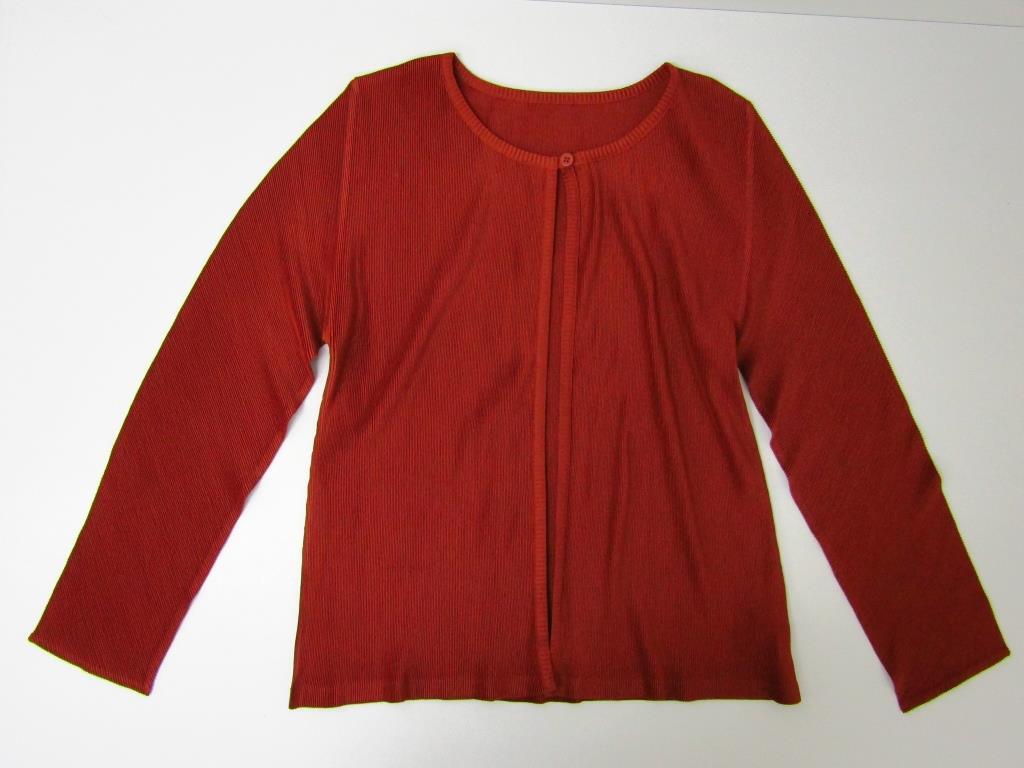 PLEATS PLEASE プリーツプリーズ クルーネックカーディガン PP23-FO372 ISSEI MIYAKE サイズ:3 レディース ◆FL960拍卖