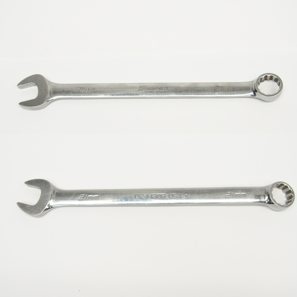 Snap-on スナップオン コンビネーションレンチ 21mm OEXM210B 中古 ハンドツール ∴ WK1299拍卖