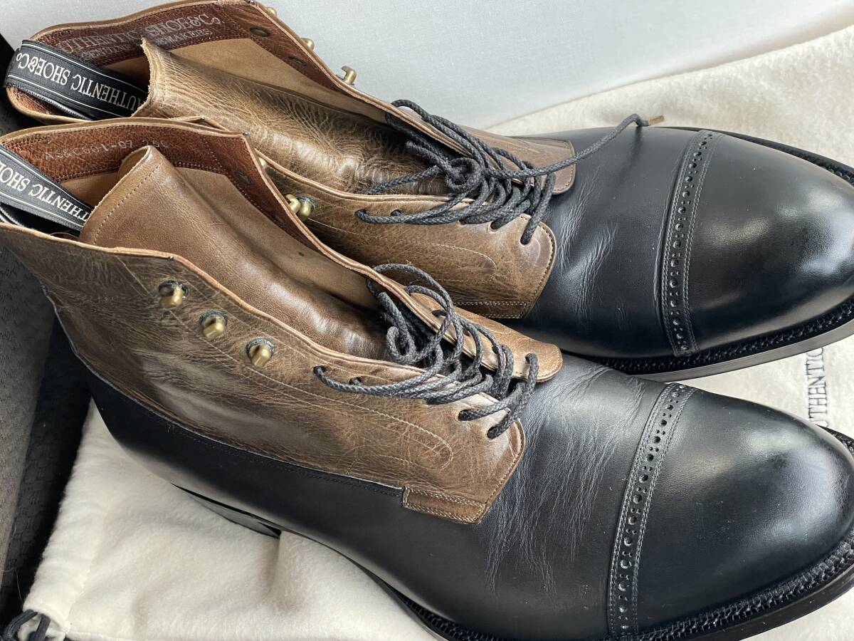 AUTHENTIC SHOE&Co. GENUINE SHOEMAKERS ルイスブーツ 26㎝ used 良品 インソール無し拍卖