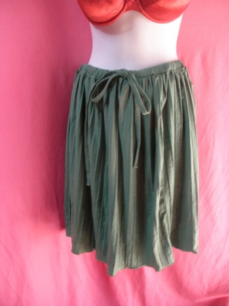 USED LOYALEMENT スカート サイズM グリーン拍卖