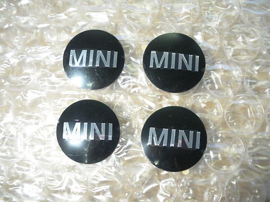 BMWミニMINI純正R55クラブマンOneワンCooperクーパー50mmセンターキャップ エンブレムシール4枚36136758687アルミホイールCooperSクーパーS拍卖