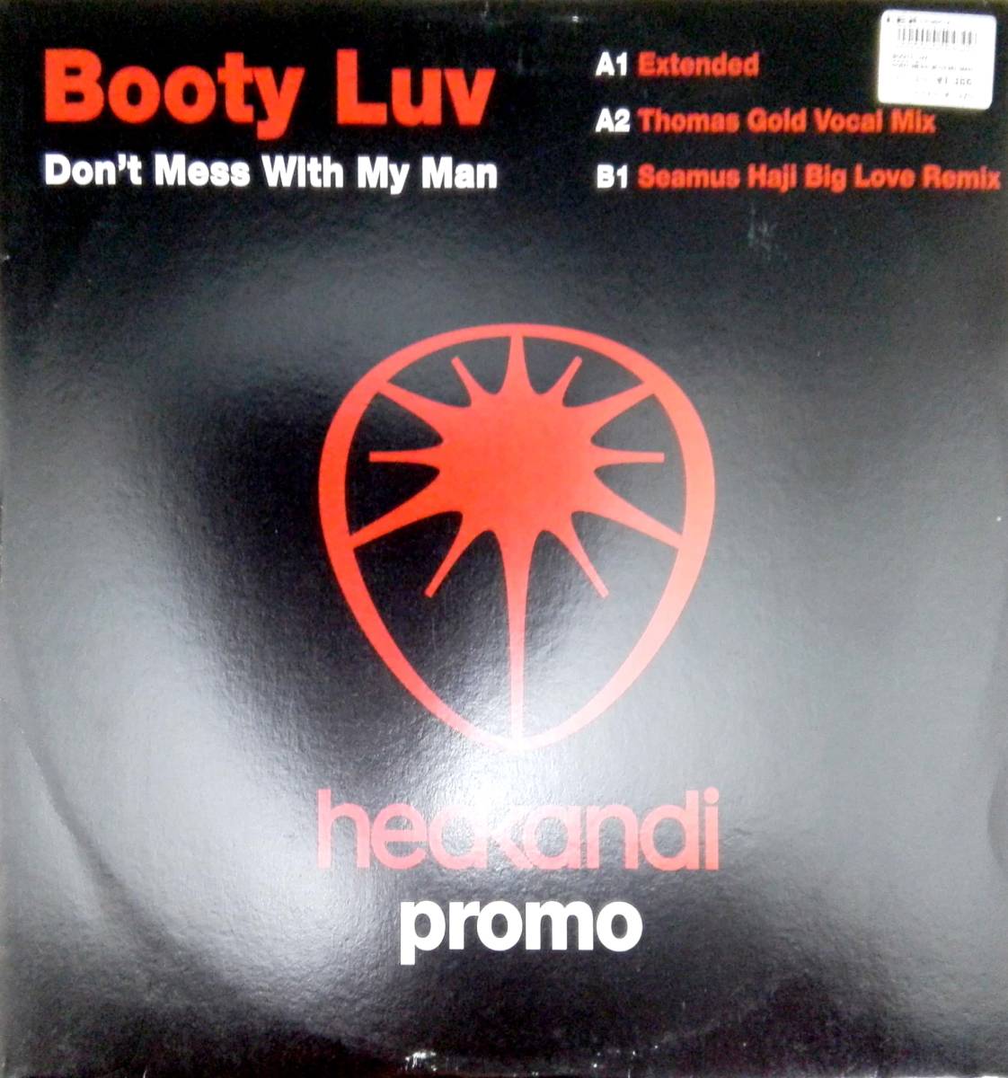 2894【LP盤】★ハウス☆めったに出品されない ◎Booty Luv Don't Mess With My Man ブーティ・ラヴ☆★ 拍卖