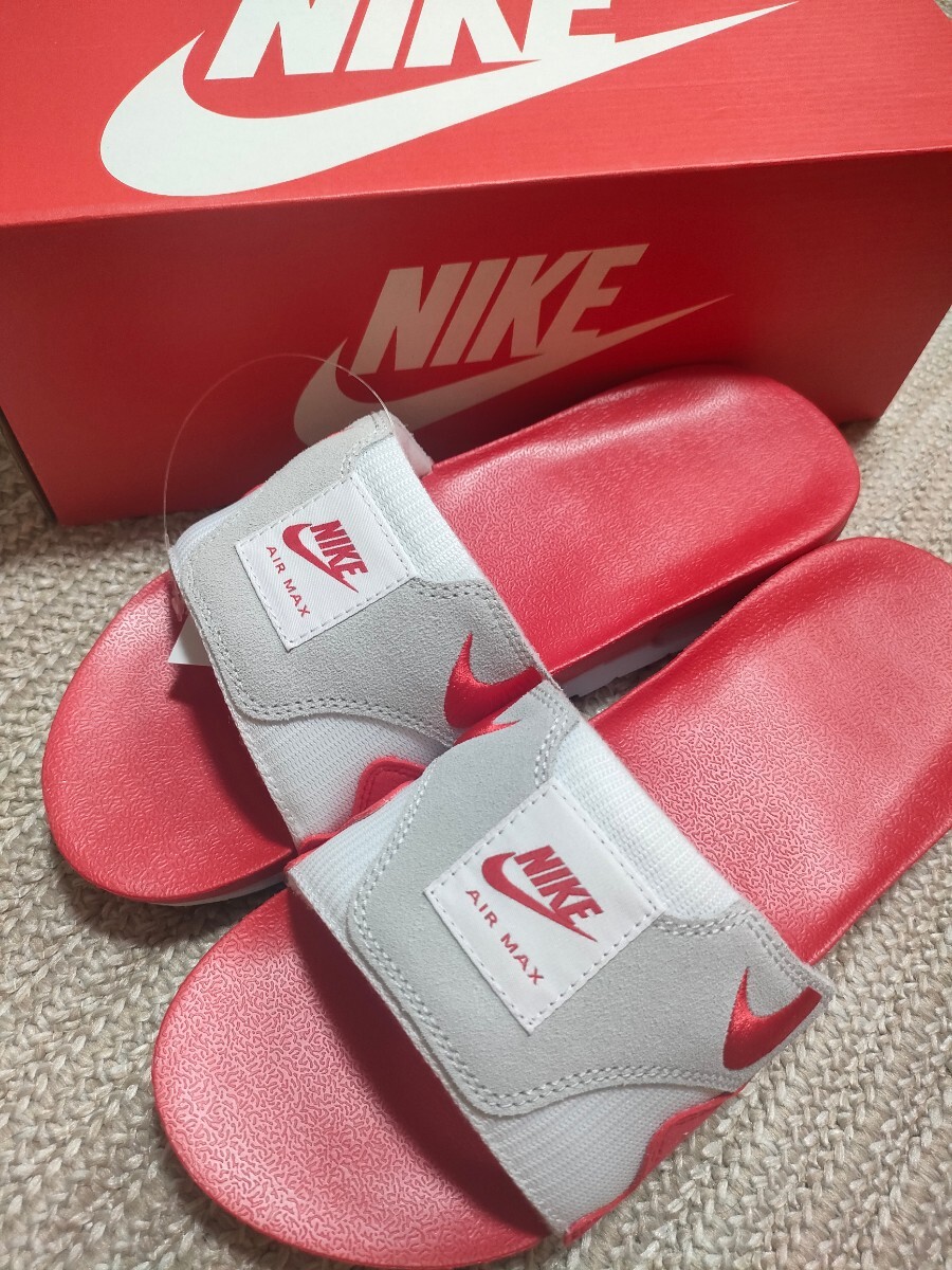 新品 NIKE AIR MAX 1 SLIDE 25cm US7 ナイキ エアマックス スライド サンダル 国内正規品 拍卖
