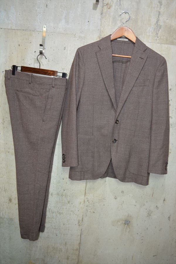 ボリオリ BOGLIOLI DOVER ジャケット パンツ セットアップ スーツ 46/46 汚れ傷あり D5424拍卖