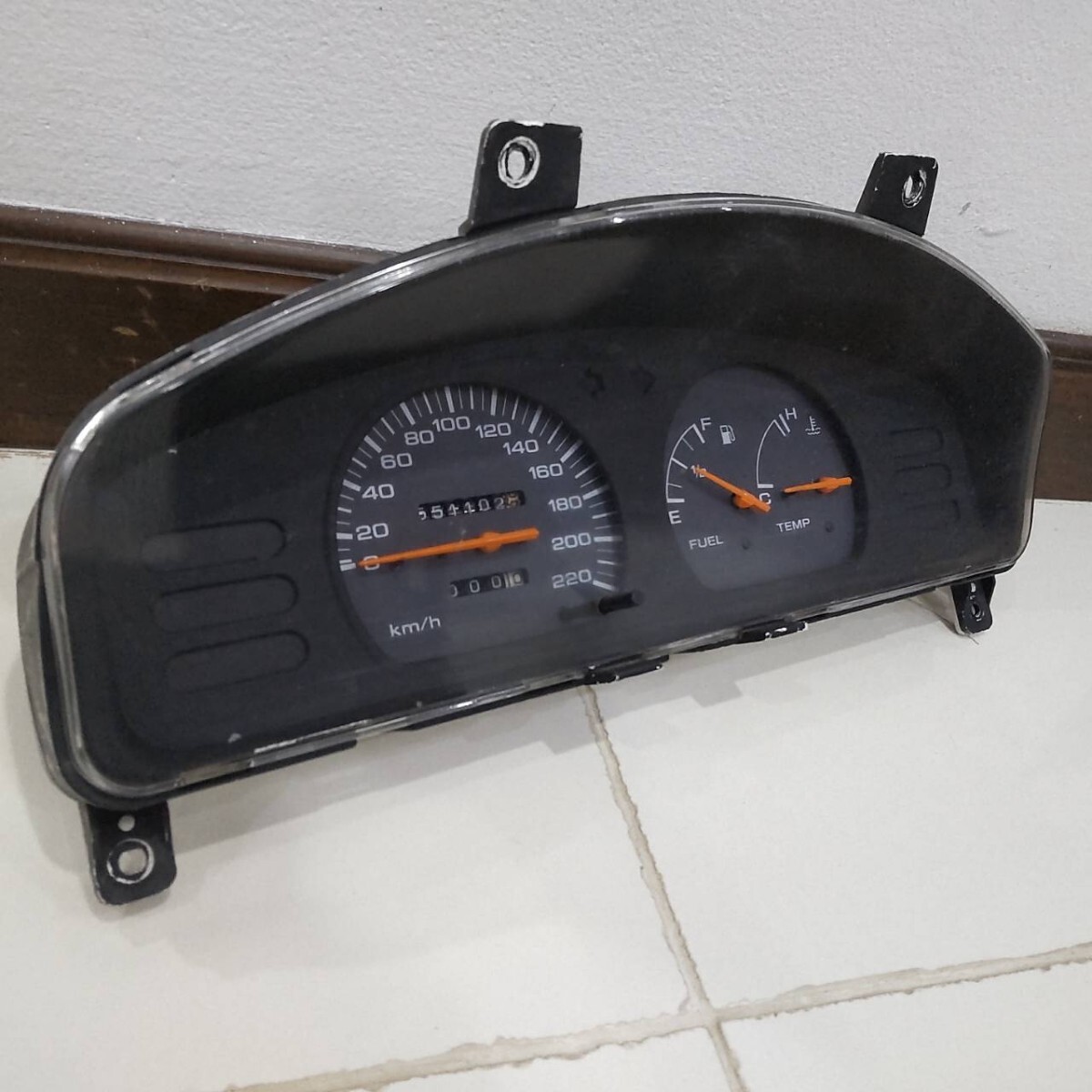 レア 日産 ADバン 純正スピードメーターY10 輸出仕様 220km/h メーター Y10 カスタム Nissan AD VAN USDM JDM ECDM拍卖