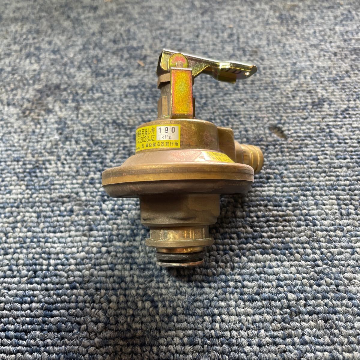 ジャンク 長府 ヒートポンプ給湯機 EHP-4641GPXH 温水機器用逃し弁 SD2023JZ エコキュート 安全弁 調整弁 減圧弁拍卖