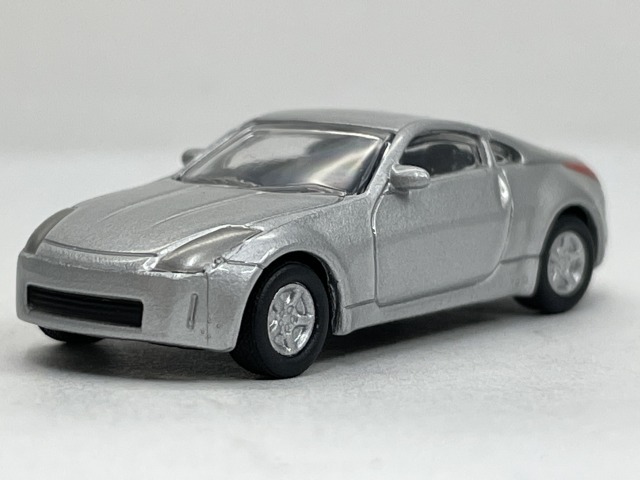 ■★サークルKサンクス ニッサン・フェアレディZミニカーコレクション Z(Z33)COUPE 2002(シルバー/KYOSHO/1:100スケール)拍卖