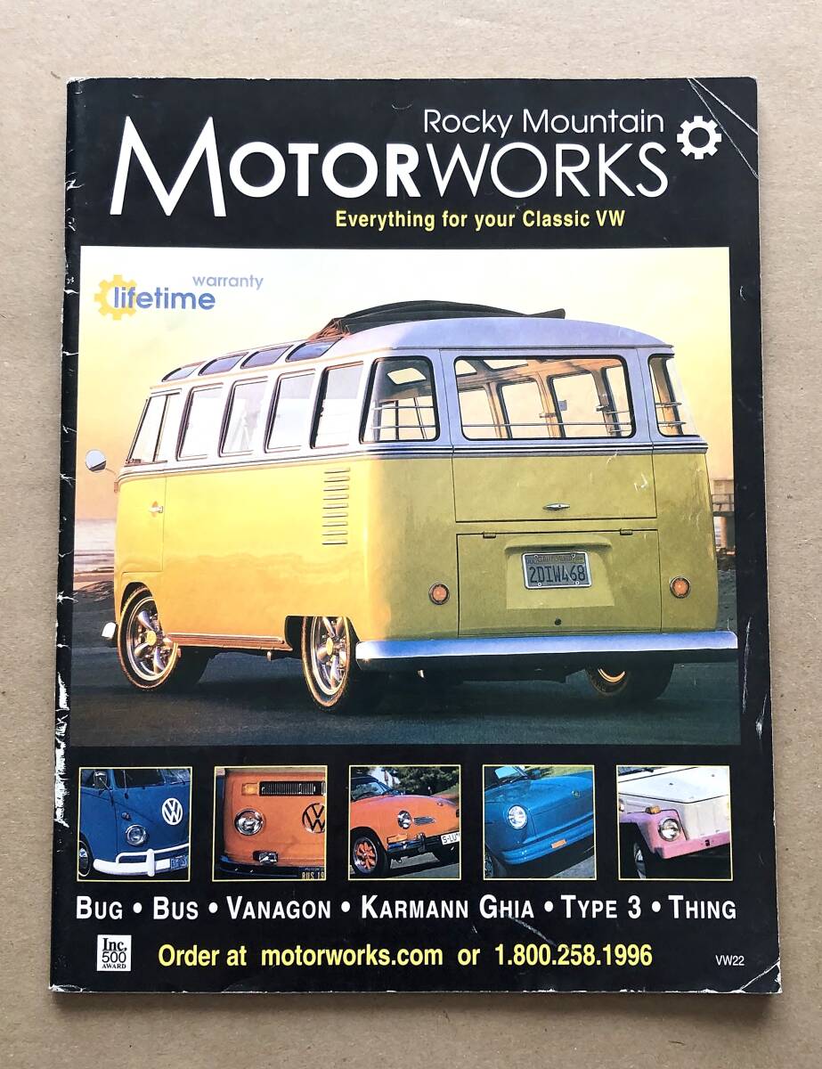 Rocky Mountain MOTORWORKS パーツカタログ 空冷VW 空冷ビートル 旧車 フォルクスワーゲン VOLKSWAGEN BEETLE ワーゲンバス拍卖