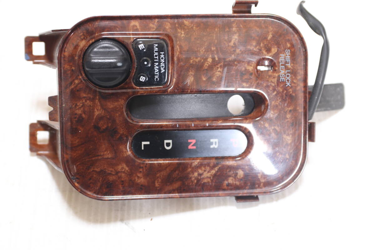 ホンダ MB4 ドマーニ EK シビック フェリオ AT D16A 木目調 ウッド シフトパネル カバー トリム 54711-S77-9500 希少 USDM拍卖