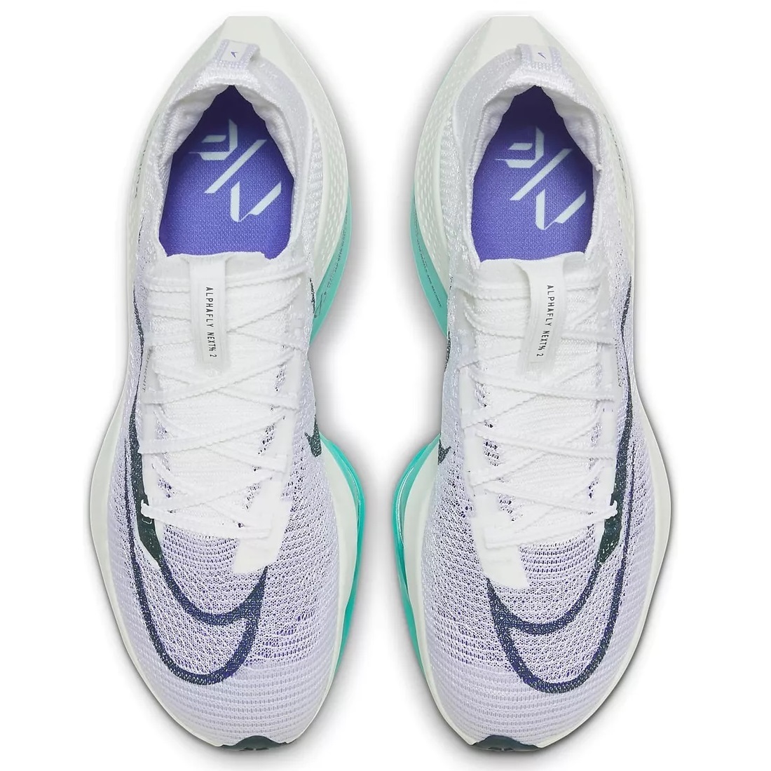 ■ナイキ エア ズーム アルファフライ ネクスト% 2 ホワイト/クリアジェイド 新品 25.5cm US7.5 AIR ZOOM ALPHAFLY NEXT% 2 DN3555-100拍卖