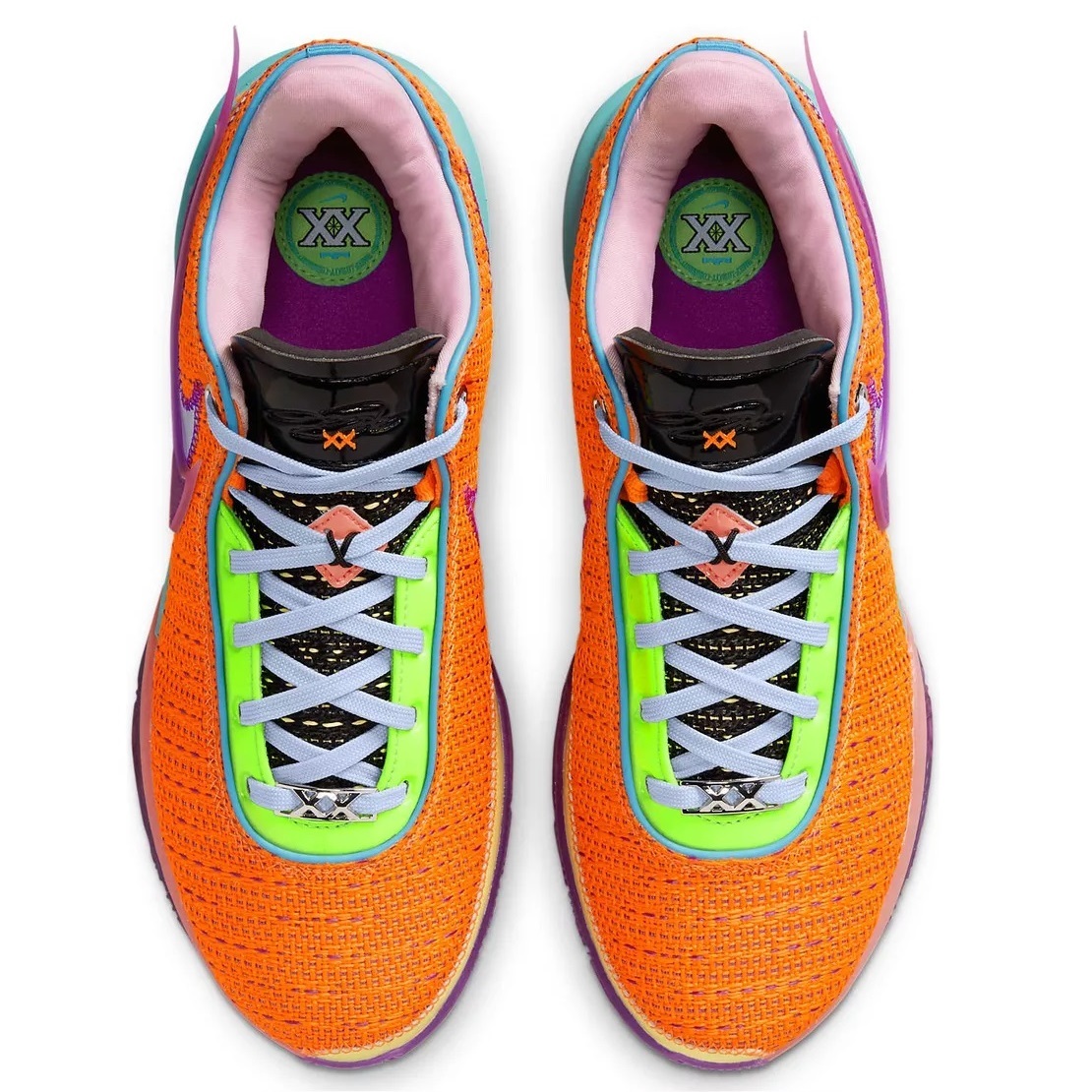 ■ナイキ レブロン 20 EP トータルオレンジ/ビビッドパープル 新品 27.0cm US9 LEBRON XX EP DJ5422-800拍卖