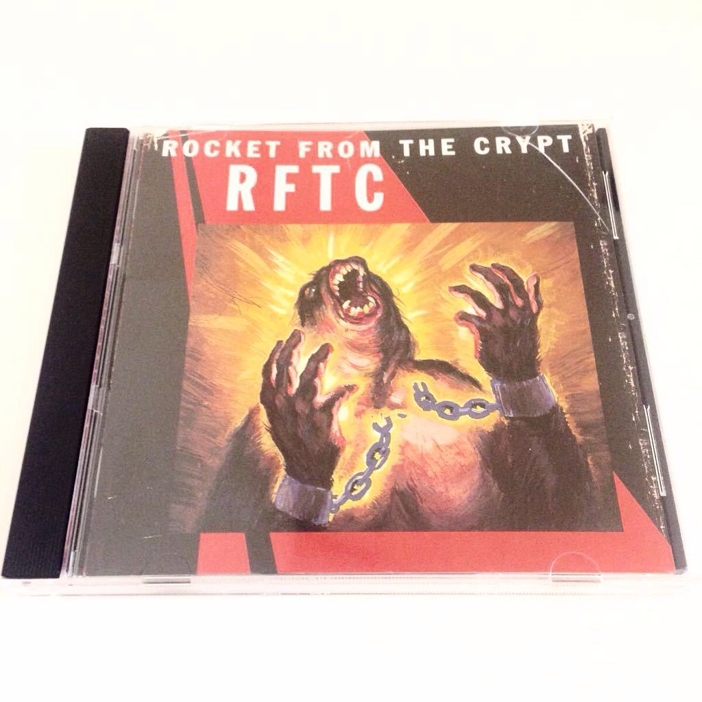 【廃盤 ロカビリーパンク】Rocket From The Crypt / RFTC 国内盤 歌詞対訳付 Superchunk Husker Du Drive Like Jehu Hot Snakes Lagwagon拍卖