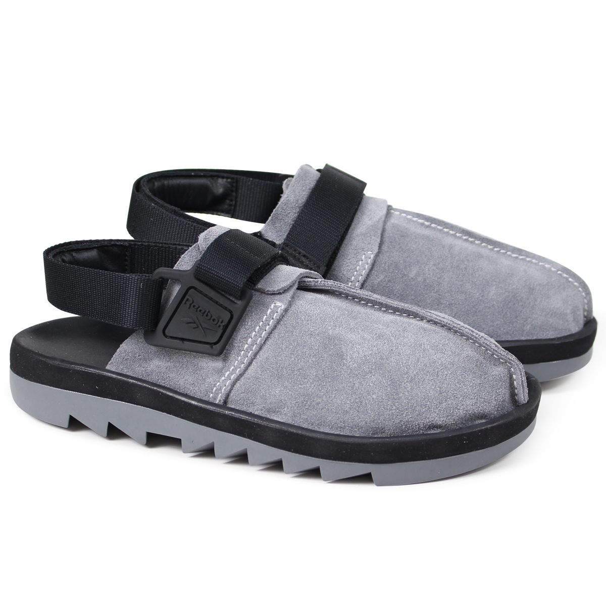 28cm●復刻 リーボック ビートニック スエード 灰 Reebok BEATNIK CN3730 名作 90s クラシック シューズ サンダル アウトドア ポンプ拍卖