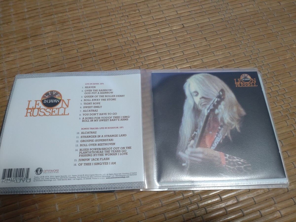 レオン・ラッセル【ソフトケース入り 同封可能】Leon Russell / Live In Japan拍卖