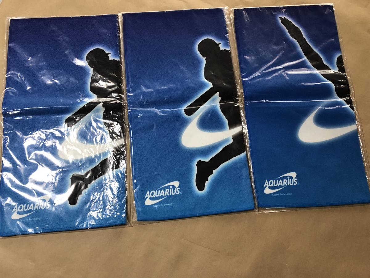 【同梱不可!】 コカコーラ アクエリアス ★アスリート タオル 3枚 ★非売品拍卖