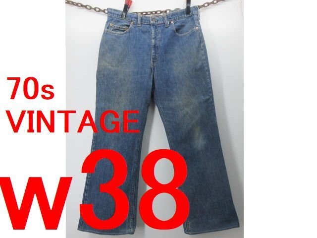 70s USA製リーバイス517w38ジーンズTALON ヴィンテージ古着 Msy3127拍卖
