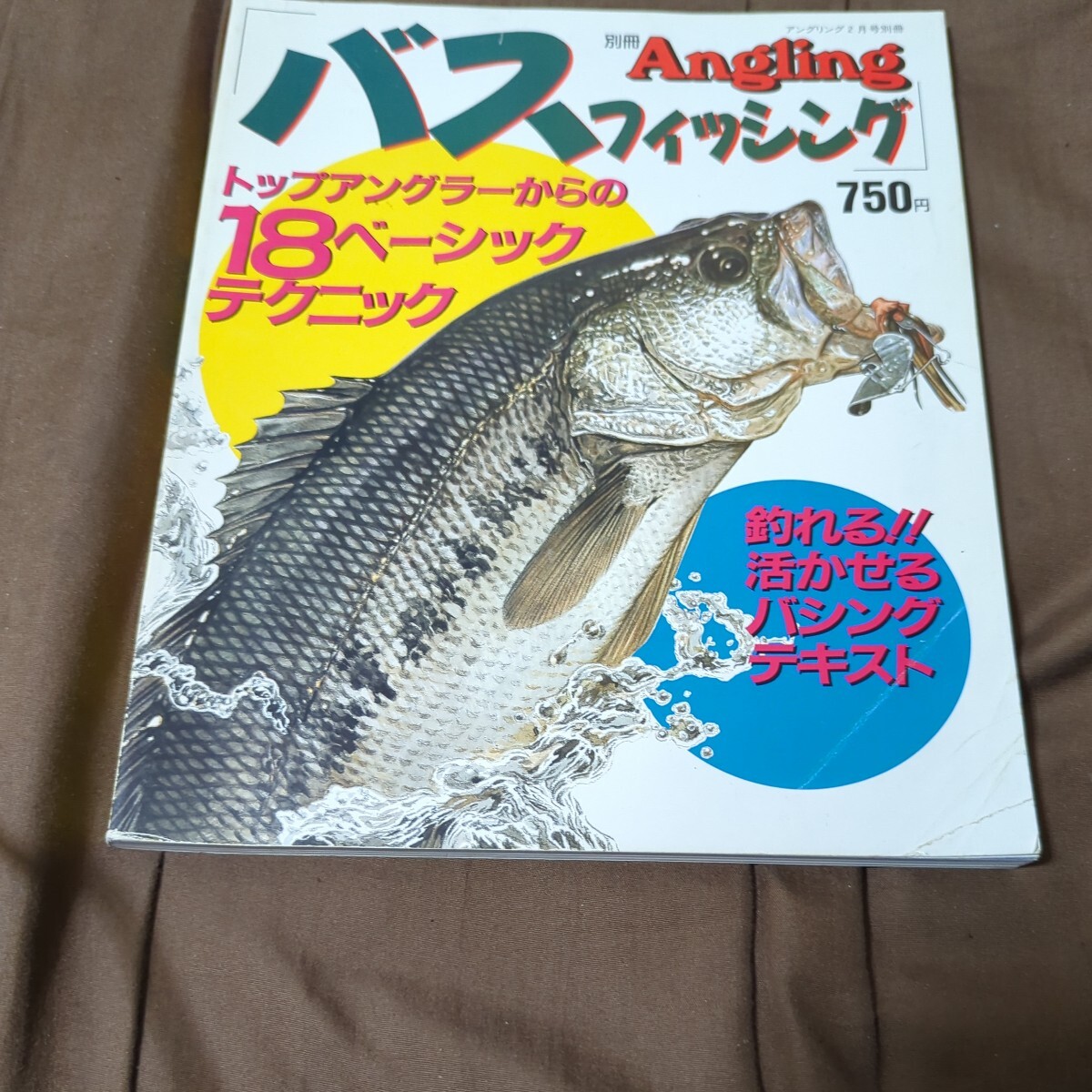 バスフィッシング18ベーシックテクニック 別冊アングリング バスフィッシング拍卖