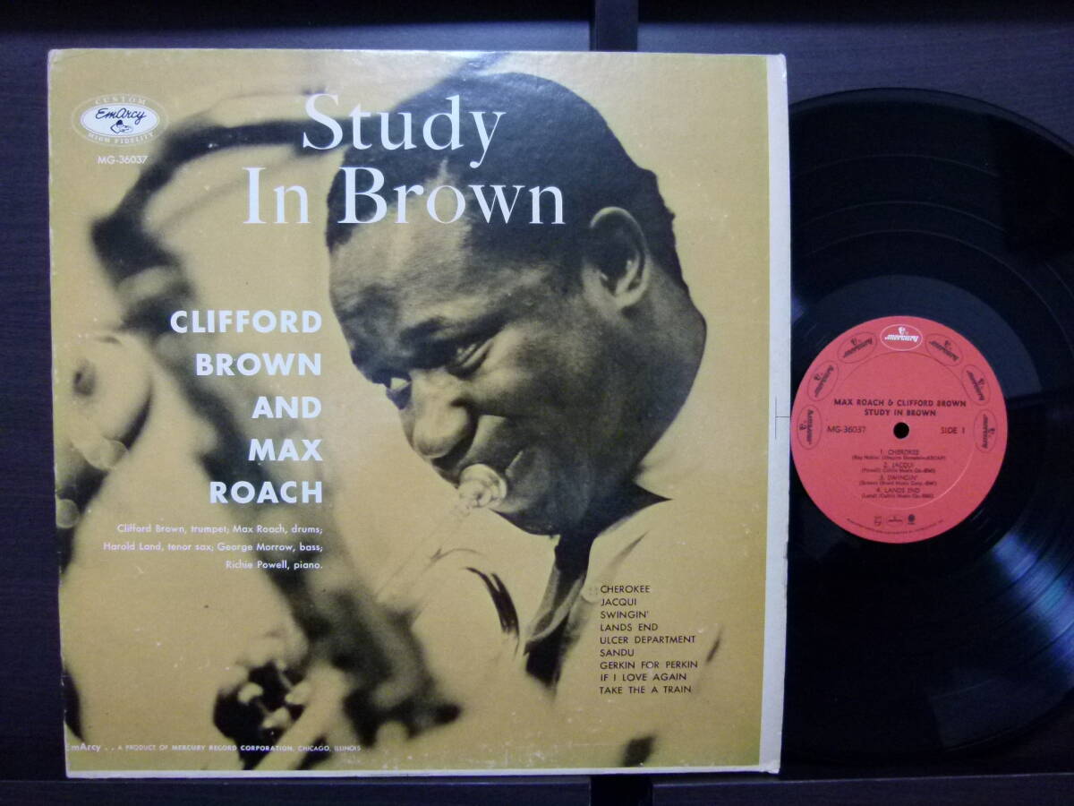 ■激レア■美盤■CLIFFORD BROWN■STUDY IN BROWN■拍卖