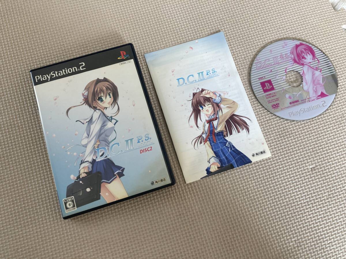 24-PS2-184-T プレイステーション2 ダ・カーポ2 P.S 動作品 PS2 プレステ2拍卖