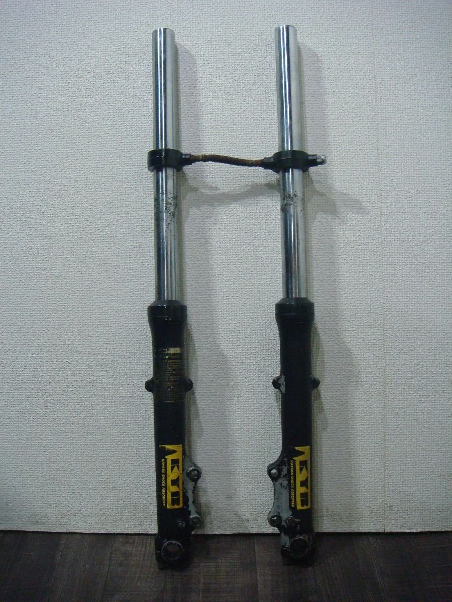 GT/D02BL-DA6 KAWASAKI カワサキ Z750GP 純正 フロントフォーク 要OH インナーチューブ36Φ セミエア ホース拍卖