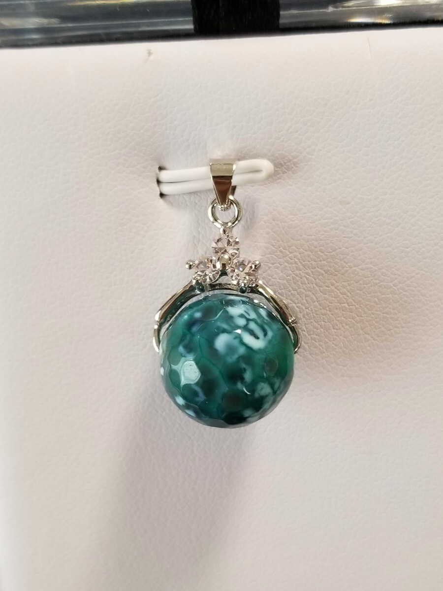 アクセサリー ペンダントトップ 龍紋石 ドラゴンアゲート拍卖