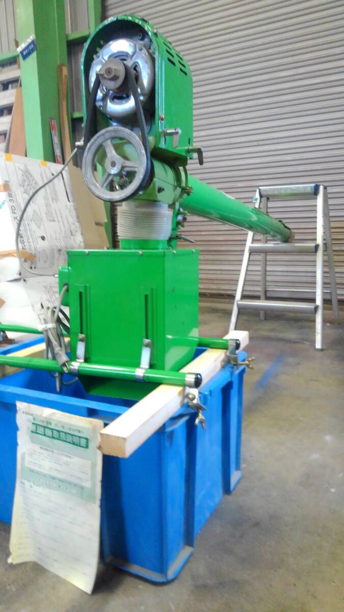 岡山農栄社 イリノ 搬送機 らくこん M1-B 100V仕様 搬送距離2m 取説つき拍卖