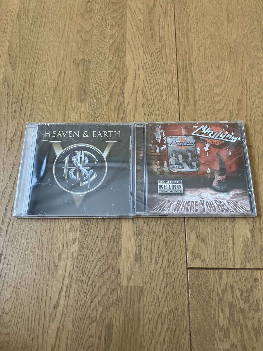 メロハー CD2枚 新品未開封 HEAVEN & EARTH/V + MARILYNN/BACK WHERE YOU BELONG~AC/DC拍卖