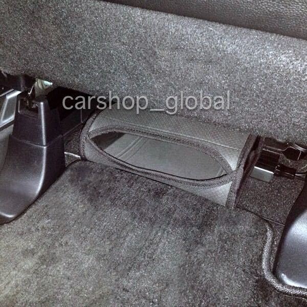 三菱 アウトランダーPHEV対応 シート下ダストボックス/ゴミ箱 ブラック スライドバー取り付け可能 GG2Wモデル等対応拍卖