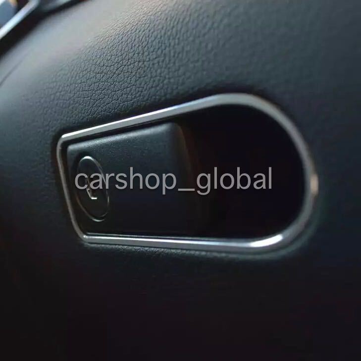 メルセデス ベンツ グローブボックス スイッチ回り トリム フレーム カバー アルミ ステッカー C w205/GLC x253モデル対応拍卖