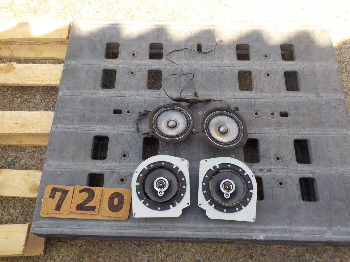 EF7 EF8 サイバ- CR-X CRX リア スピ-カ-台 4点セット A720拍卖