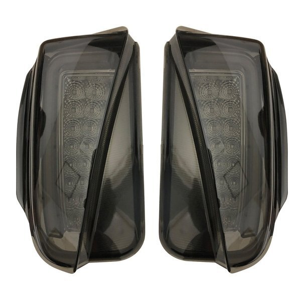 プリウス ZVW30 スモーク レンズ ホワイト ファイバー デイライト 付き LED ウィンカー フォグ 交換式 左右ZERO AP-F79RL拍卖