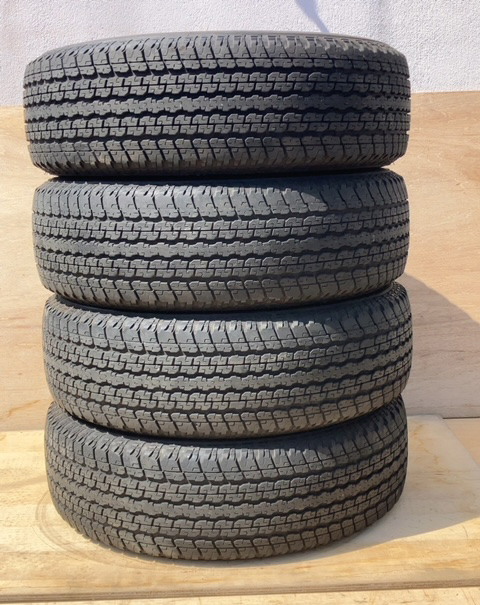#BRIDGESTONE DUELER H/T 840 255/70R18 2017年 4本 ブリヂストン 札幌 引取歓迎拍卖