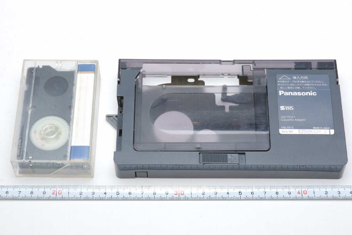 ※ Panasonic パナソニック ビデオカセット HG-C20 カセットアダプター VW-TCA7 セット c0346拍卖