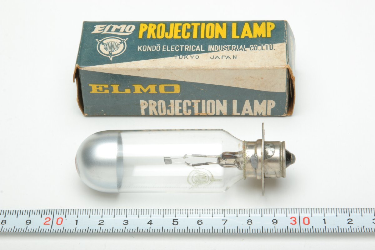※【新品未使用】 ELMO エルモ PROJECTION LAMP プロジェクションランプ 12V 120W 箱付 c0453拍卖