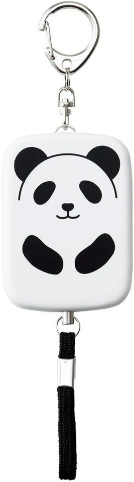 【即決】▽リヒトラブ 防犯ブザー▽ パンダ 大音量 85dB 単4電池1本付属 シリコンカバー 子供 学校 通学 ランドセル // A-7718-6拍卖