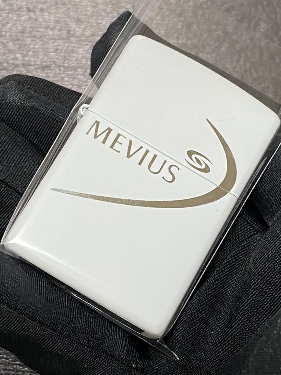 zippo メビウス 限定品 ホワイト 希少モデル 2016年製 ② シルバーインナー 2016年製 MEVIUS拍卖