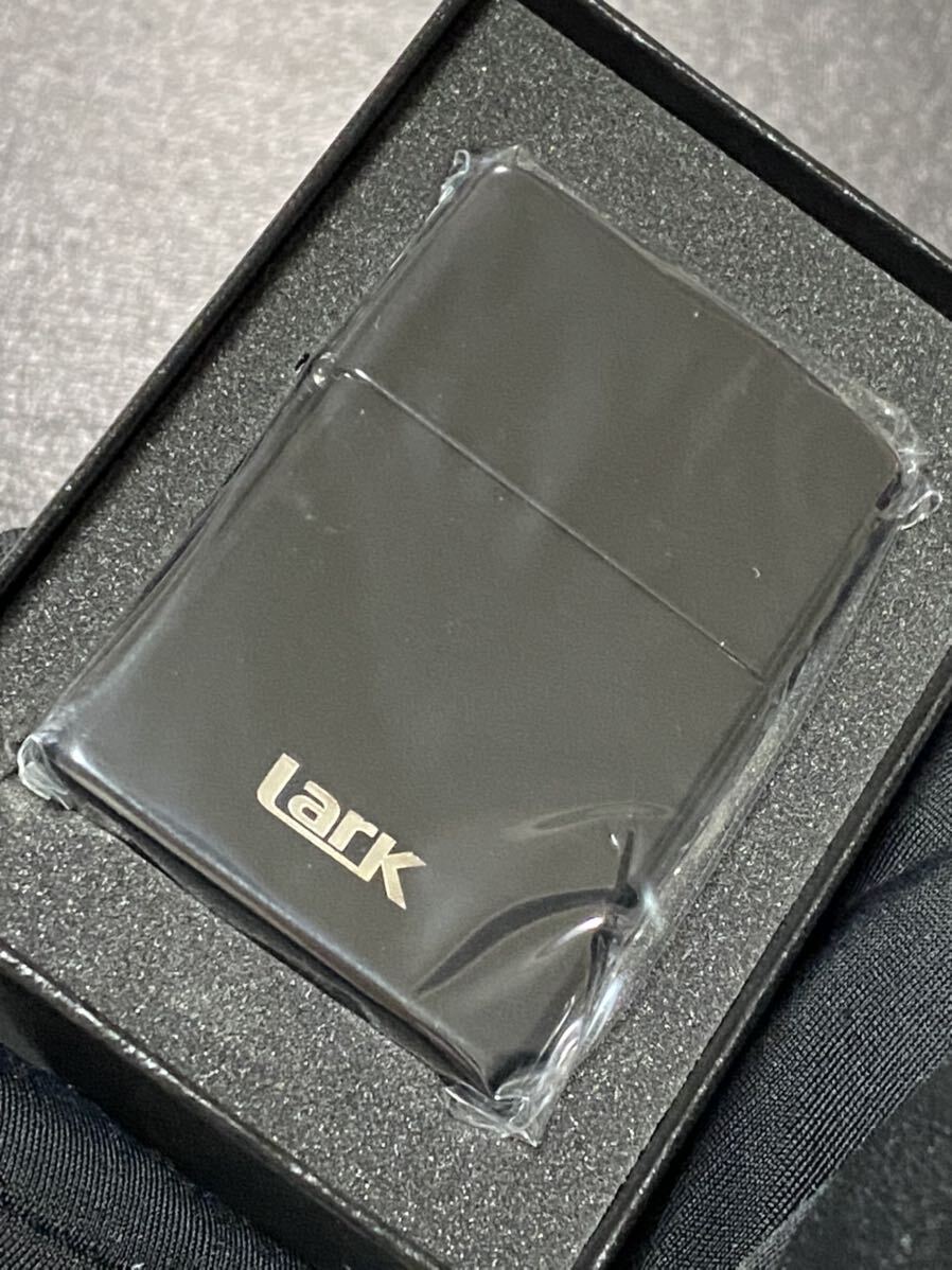 zippo ラーク ブラックコーティング 限定品 希少モデル 2009年製 LARK ケース 保証書付き拍卖