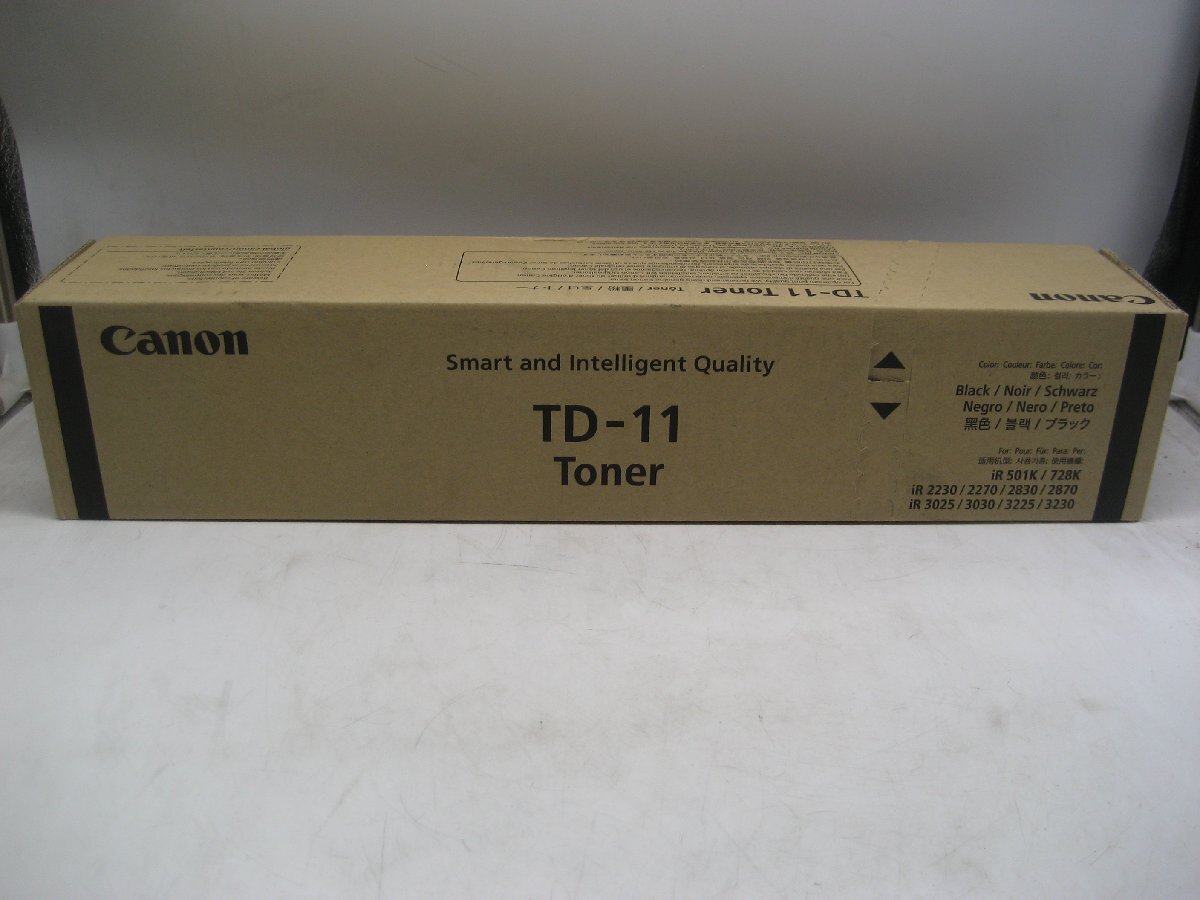 未開封◎キャノン/Canon◎トナー◎TD-11◎ブラック◎対応機種 iR 501K/728K/iR2230/2270/2830/2870等 K3175拍卖
