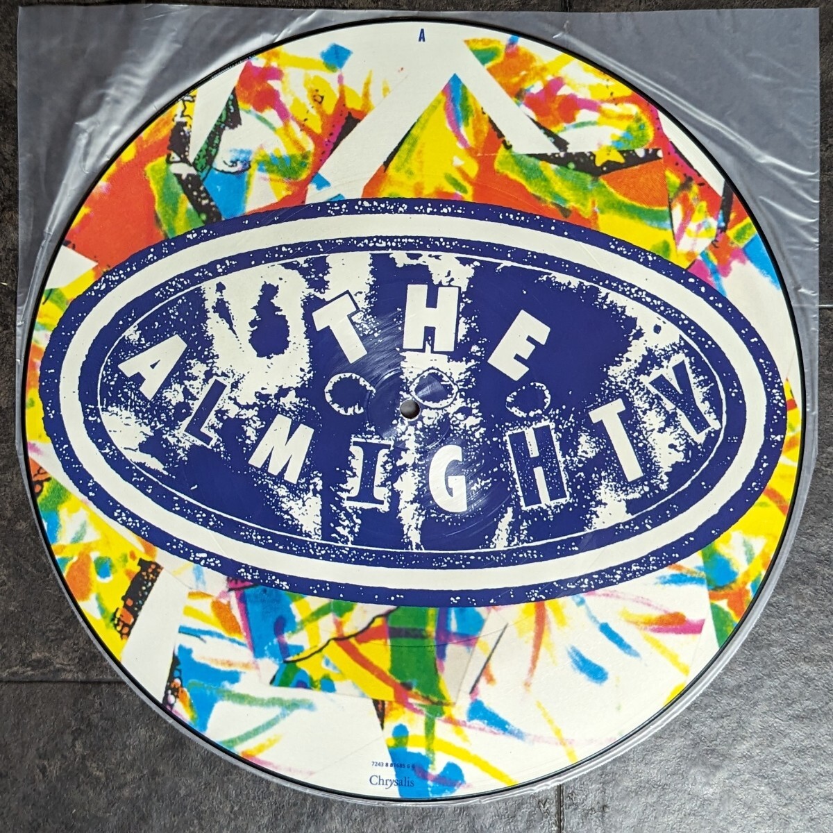 12インチピクチャー・ディスク The Almighty / Wrench ジ・オールマイティー #スコットランド Scottish hard rock heavy metal拍卖