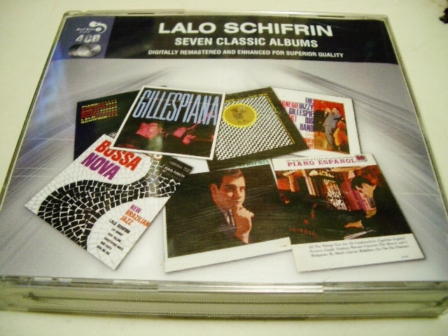 4CD Lalo Schifrin(ラロ・シフリン) 「7 CLASSIC ALBUMS」 EU盤拍卖
