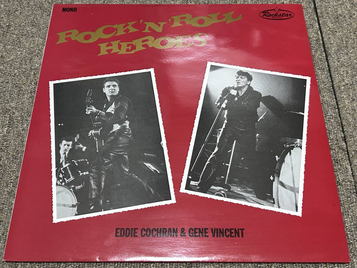 Eddie Cochran & Gene Vincent Rock 'N' Roll Heroes 1981年 ロカビリー拍卖