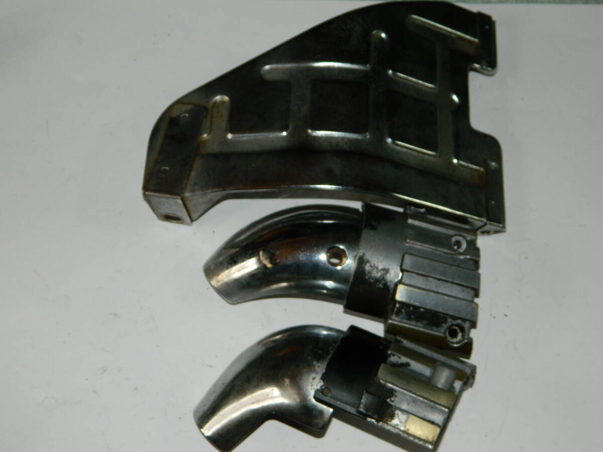 4331 V-MAX マフラーヒートガード、遮熱板3点セット VMAX、初期型 0拍卖