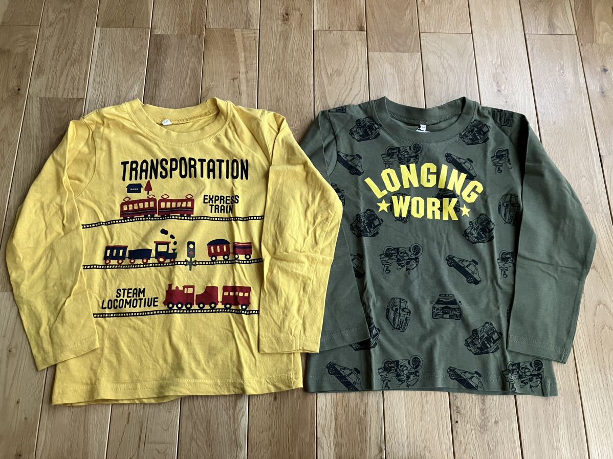 新品あり 男の子 キッズ ロンTセット120センチ拍卖