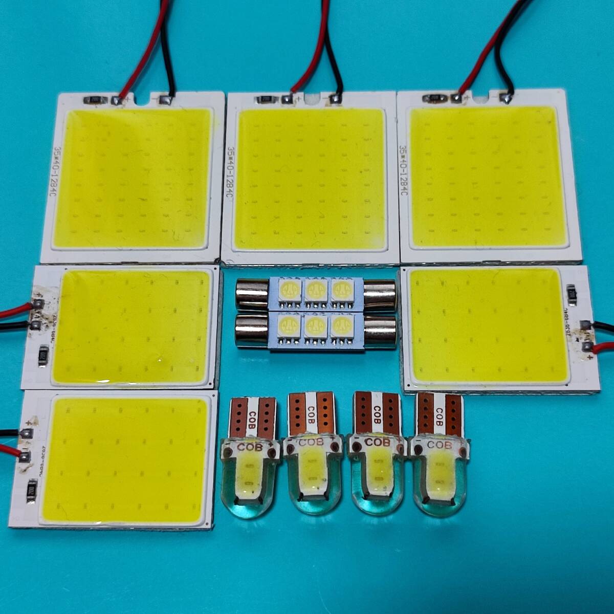 200系 ランドクルーザー 超爆光! T10 LED ルームランプ COB全面発光 12個セット トヨタ ランクル /c48/c24/f3/c2拍卖