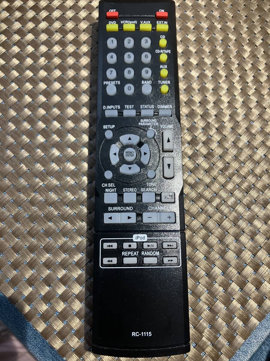 DENON RC-1115 リモコン 対応機種 AVR-1312 1311 1612 1610 AVR-1404 1804 2105 2106 1506、、、、拍卖