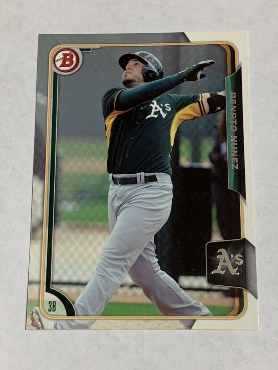 日本ハム 来日外国人 ヌニエス MLBカード 2015 BOWMAN DRAFT 即決拍卖