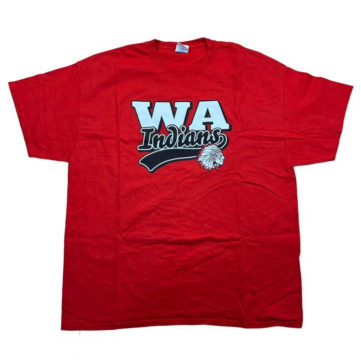 tシャツ プリント ゲーム インディアン デカロゴ usa アメリカ拍卖